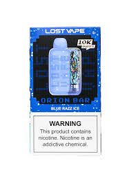 Lost Vape Orion 10k Blue Razz Ice