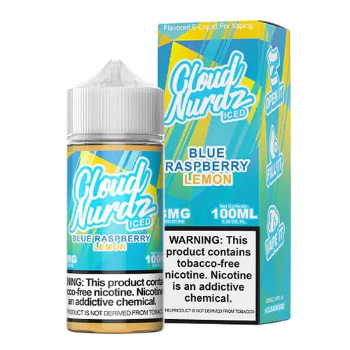 Cloud Nurdz Ice 3mg 100ml Blue Raspberry Lemon