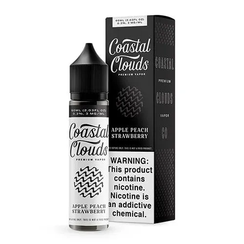 Coastal Clouds 60ml 3mg Apple Peach Strawberry