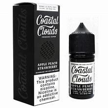 Coastal Clouds Salt 30ml 35mg Apple Peach Strawberry
