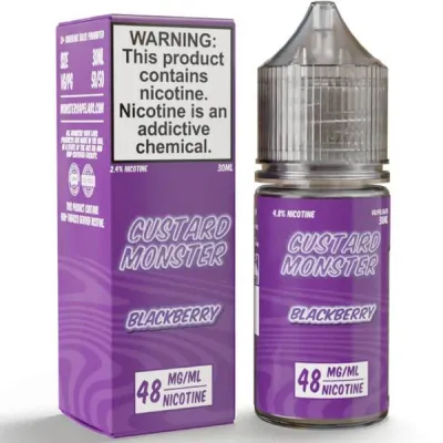 Custard Monster  48mg 30ml Blackberry
