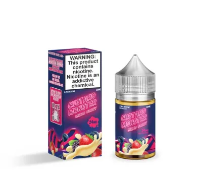 Custard Monster Ejuice Salts 24mg 30ml Mixed Berry