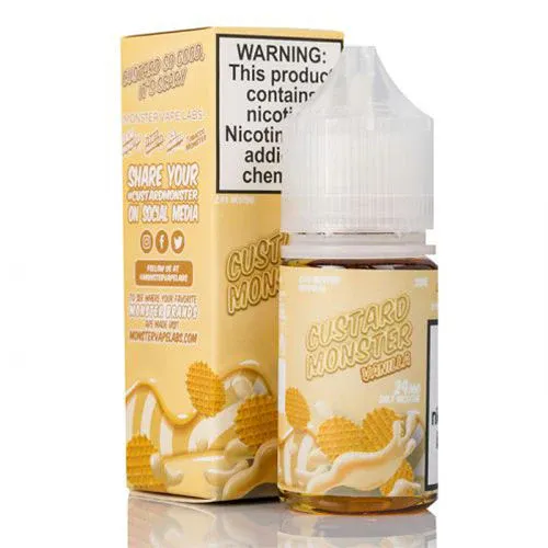 Custard Monster Ejuice Salts 24mg 30ml Vanilla
