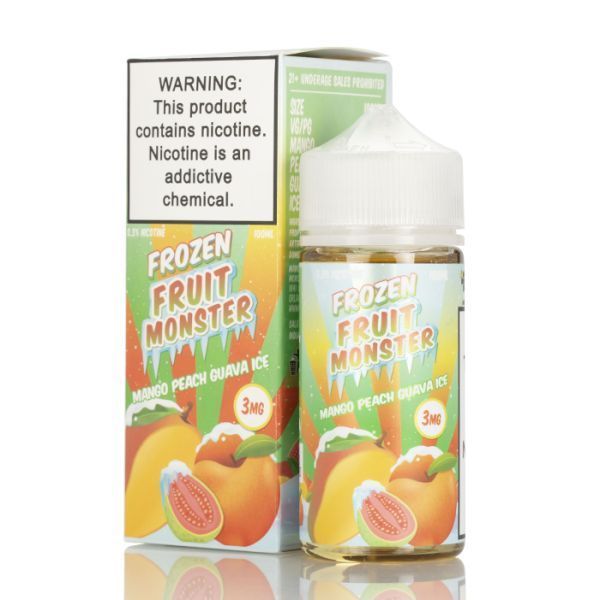Frozen Fruit Monster Synthetic Mango Peach Guava Ice 3mg 100ml