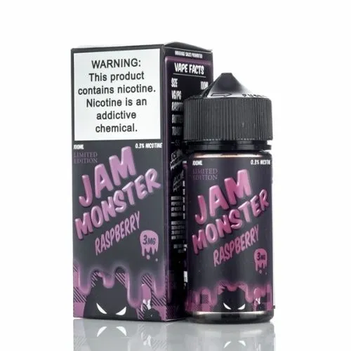 Jam Monster 100ml Raspberry 6mg
