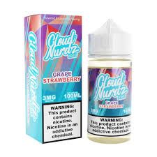 Cloud Nurdz Ice 3mg 100ml Grape Strawberry