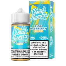 Cloud Nurdz Ice 6mg 100ml Blue Raspberry Lemon