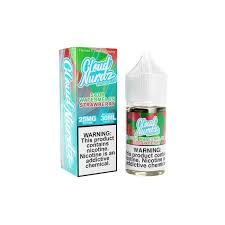 Cloud Nurdz Salts 25mg 30ml Iced Sour Watermelon Strawberry