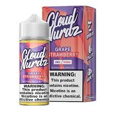 Cloud Nurdz Salts 50mg 30ml Grape Strawberry