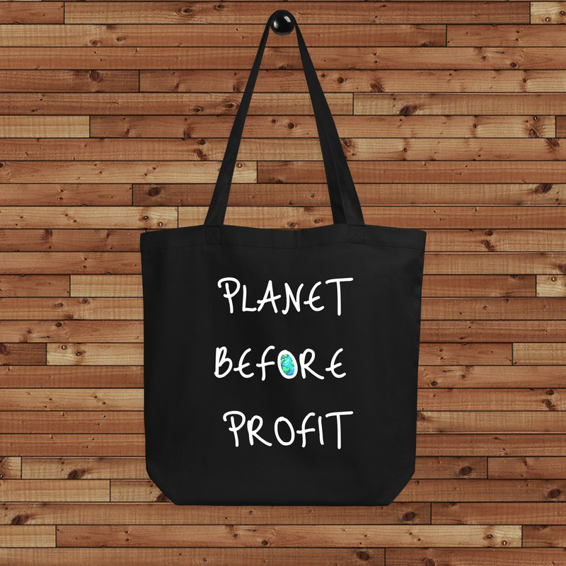 Planet Before Profit Eco Tote Bag