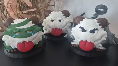 League Of Legends Poro - bundle (Default, Amumu, Darius)