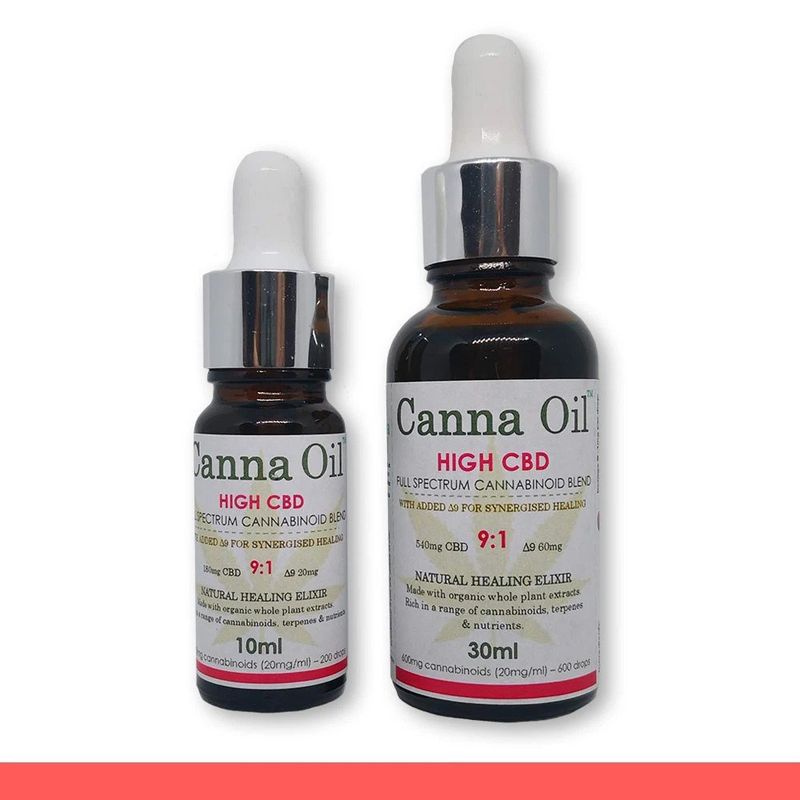 Canna Oil - High CBD 10ml (Cosmic Bazaar)