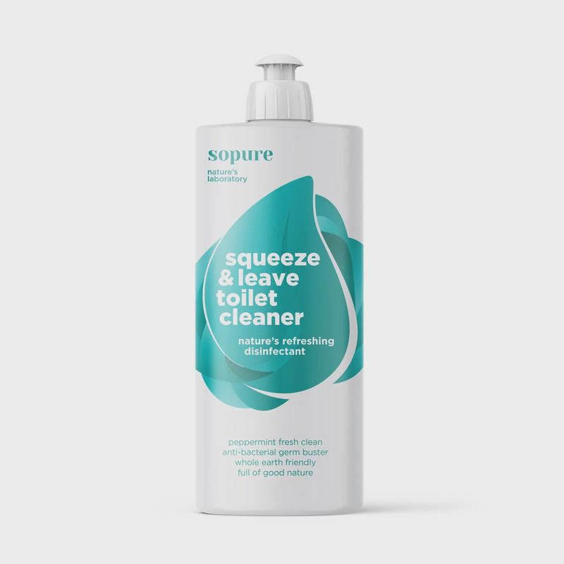 Squeeze &amp; Leave Toilet Cleaner (So Pure) 500ml