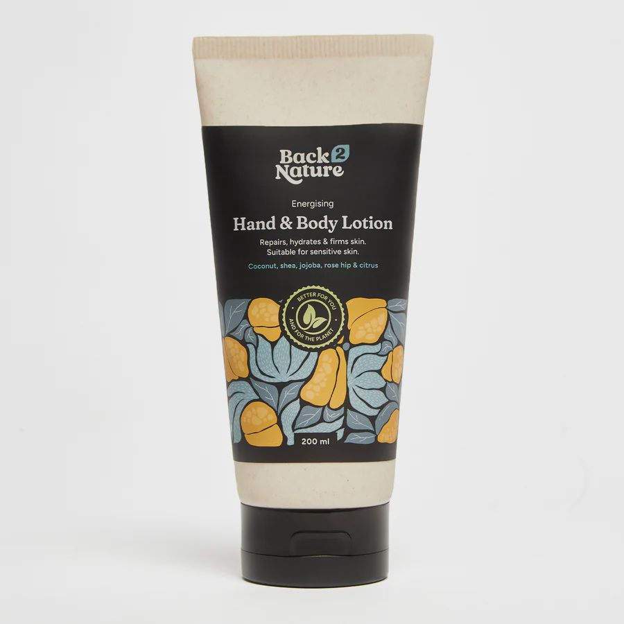 Energising Hand &amp; Body Lotion (Back2Nature) 200ml