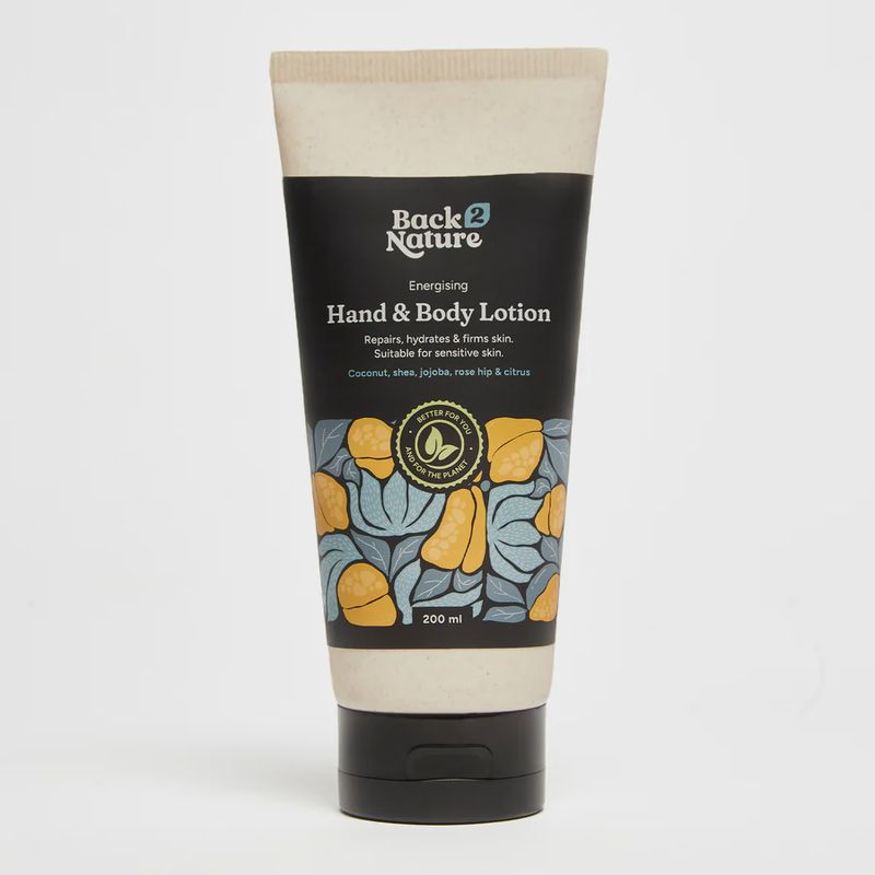 Energising Hand &amp; Body Lotion (Back2Nature) 200ml