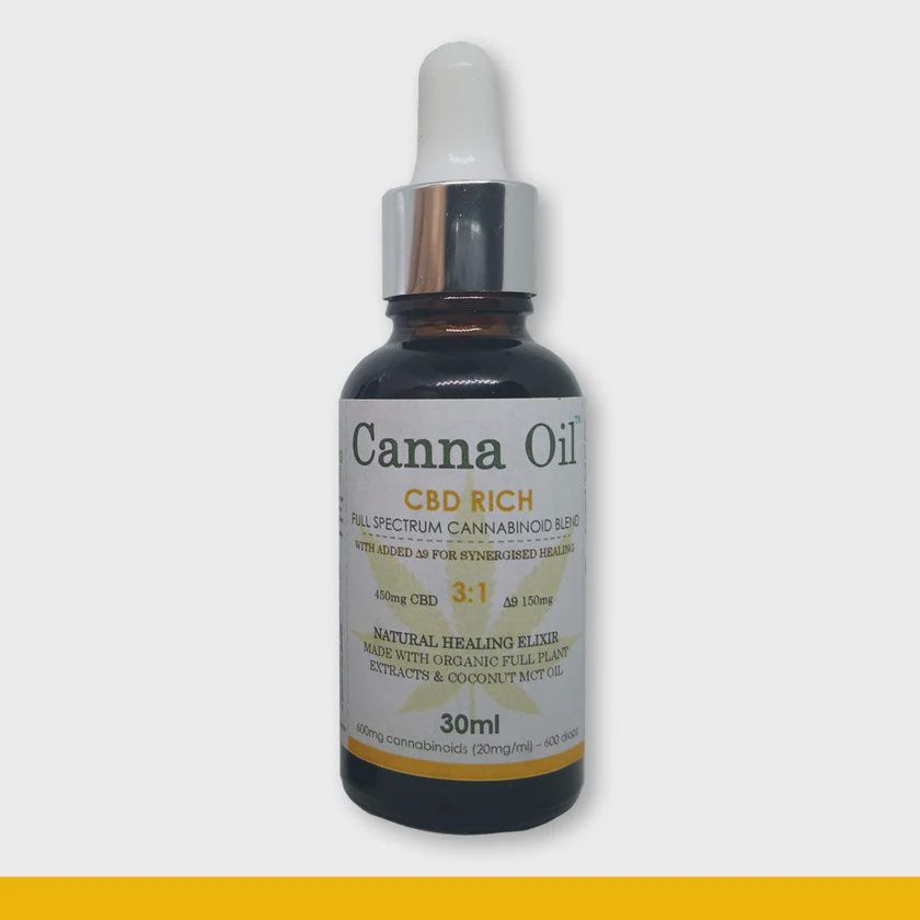 Canna Oil - CBD Rich 30ml (Cosmic Bazaar)
