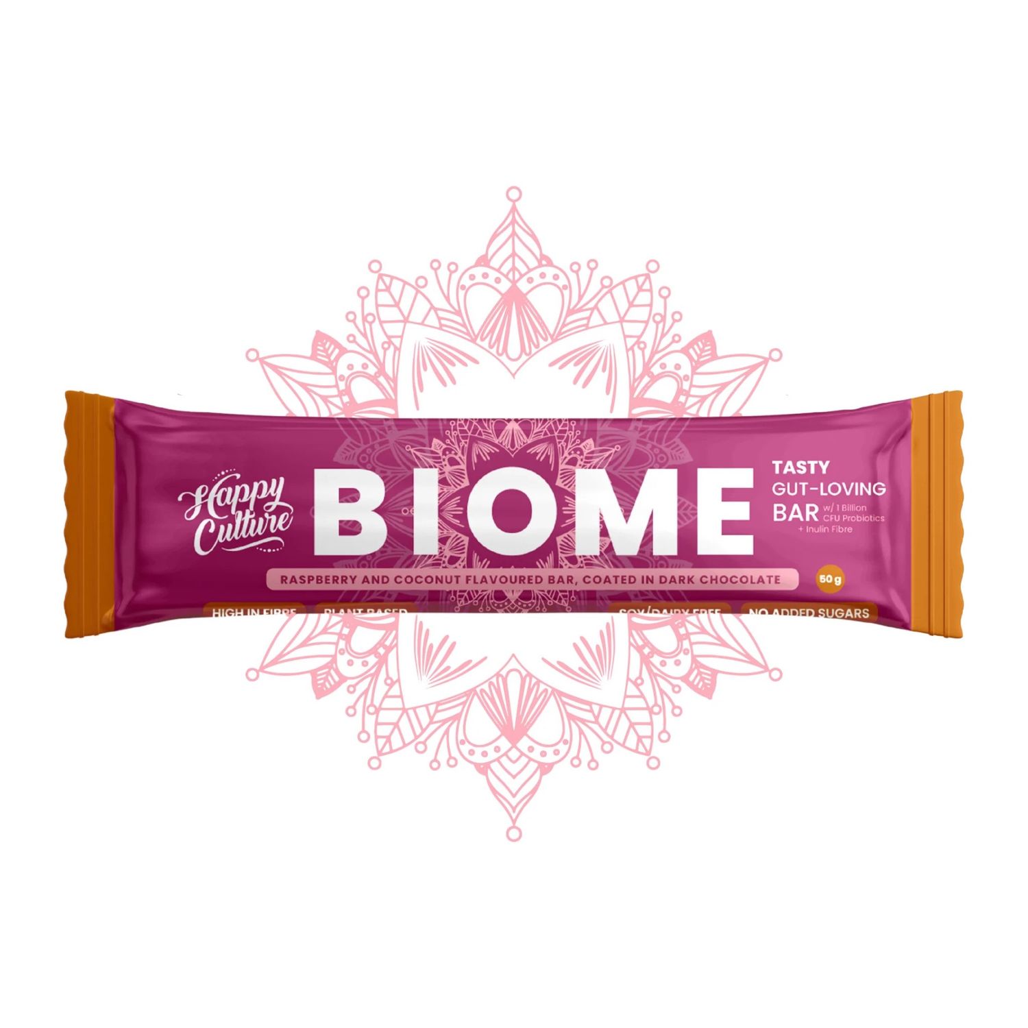 Biome bar - Raspberry &amp; Coconut - (Happy Culture)