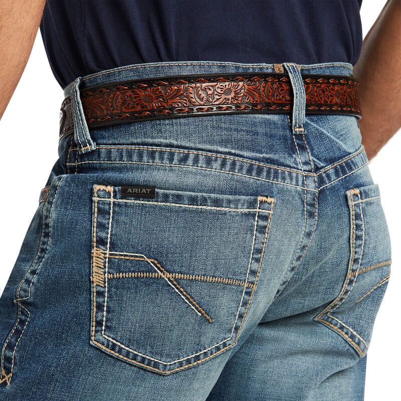 ARIAT MNS M2 STRETCH WILSON RELAX BOOT JEAN, Color: Dakota, Size: 32/30