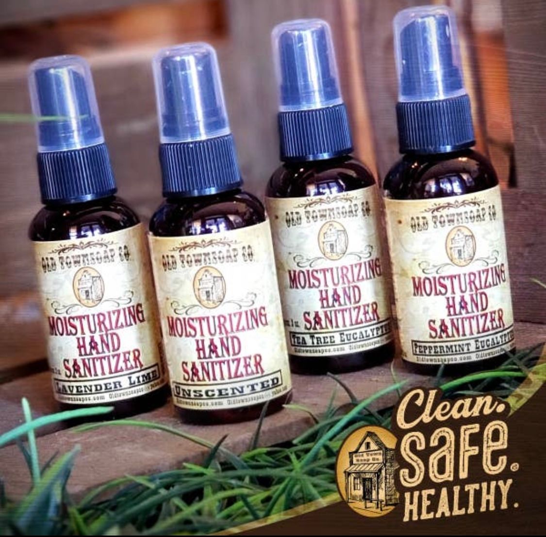 Essential Oil Moisturizing Hand Sanitizer Spray , Color: Lemon Lavender, Size: 2oz
