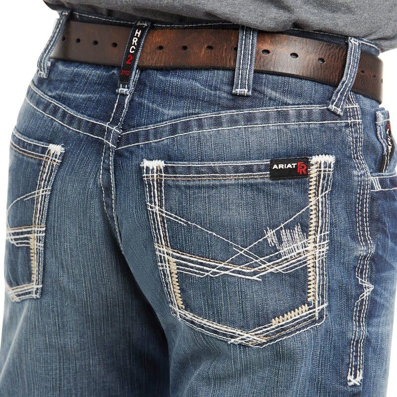 Ariat Mens FR M4 Low Rise Ridgeline Boot Cut Jean