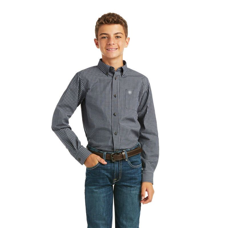 Ariat Boys Pro Series Merrick Classic Fit Shirt