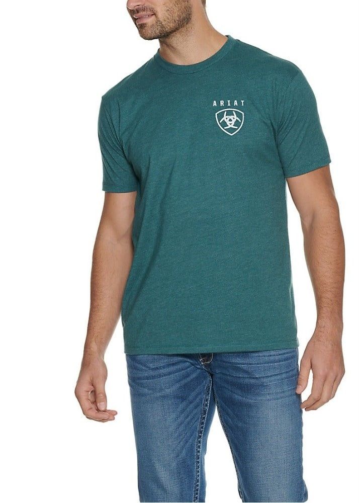 MNS ARIAT VERT FREEDM SS T-SHIRT