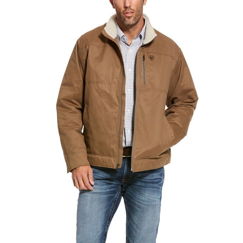 ARIAT MENS GRIZZLY CANVAS JACKET 