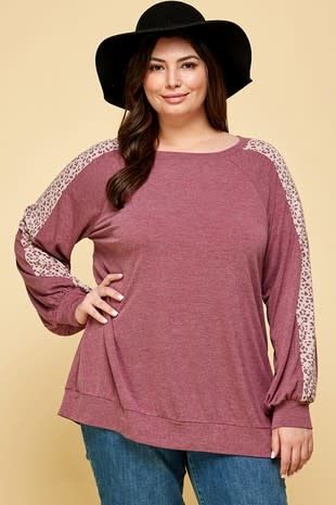 Casual Basic Tunic Top Plus