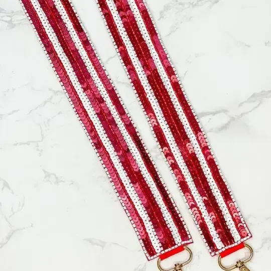 Game Day Sequin Purse Straps