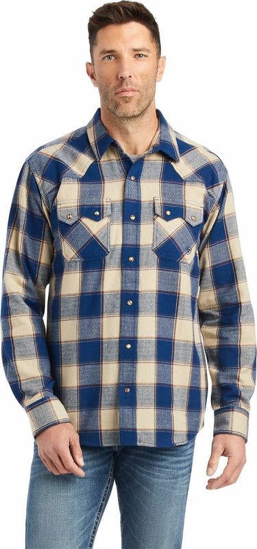 ARIAT MENS HOWIE RETRO SNAP LS SHIRT 
