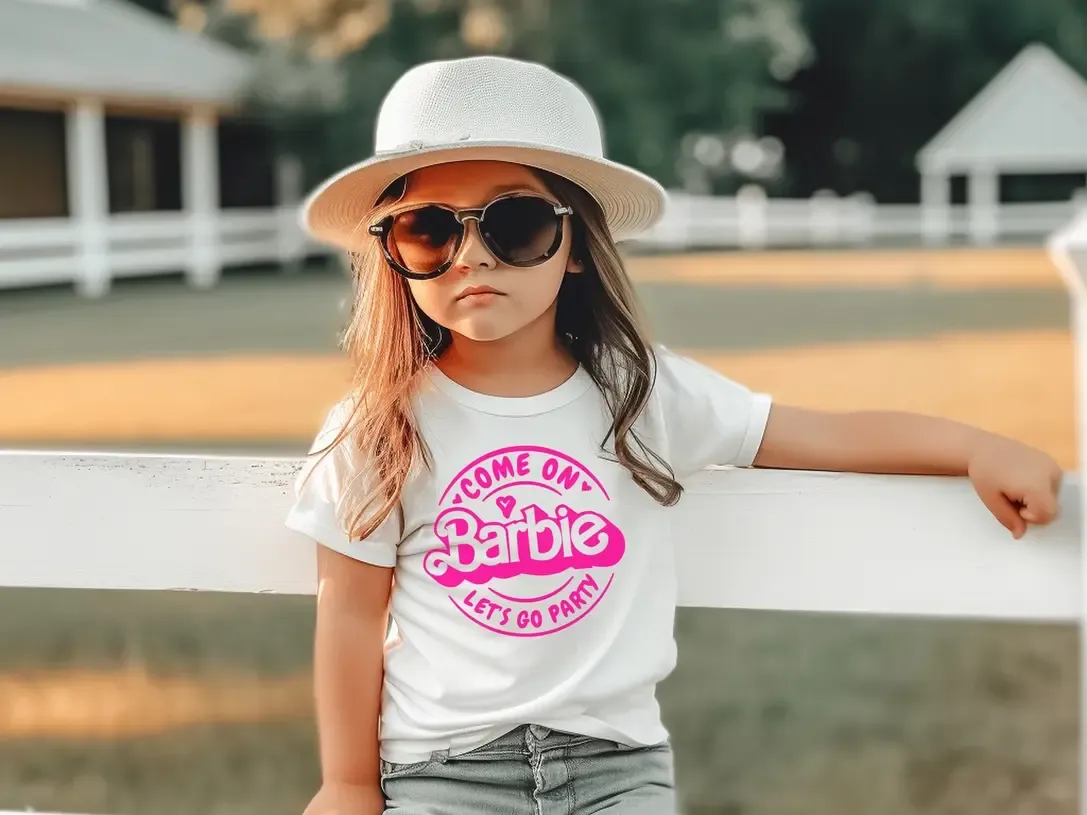 &quot;Come on Barbie&quot; Youth Graphic Tee