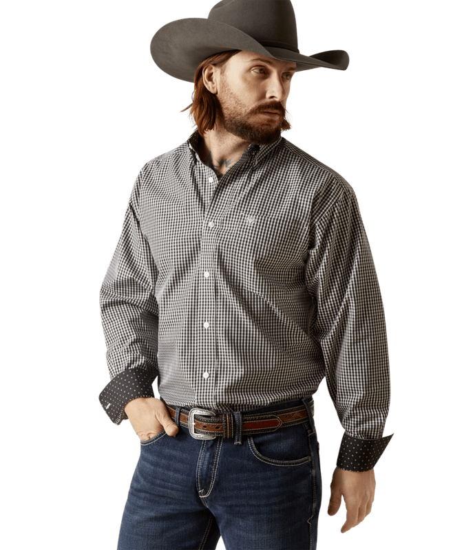 Mens Wrinkle Free Ved Classic Fit Shirt