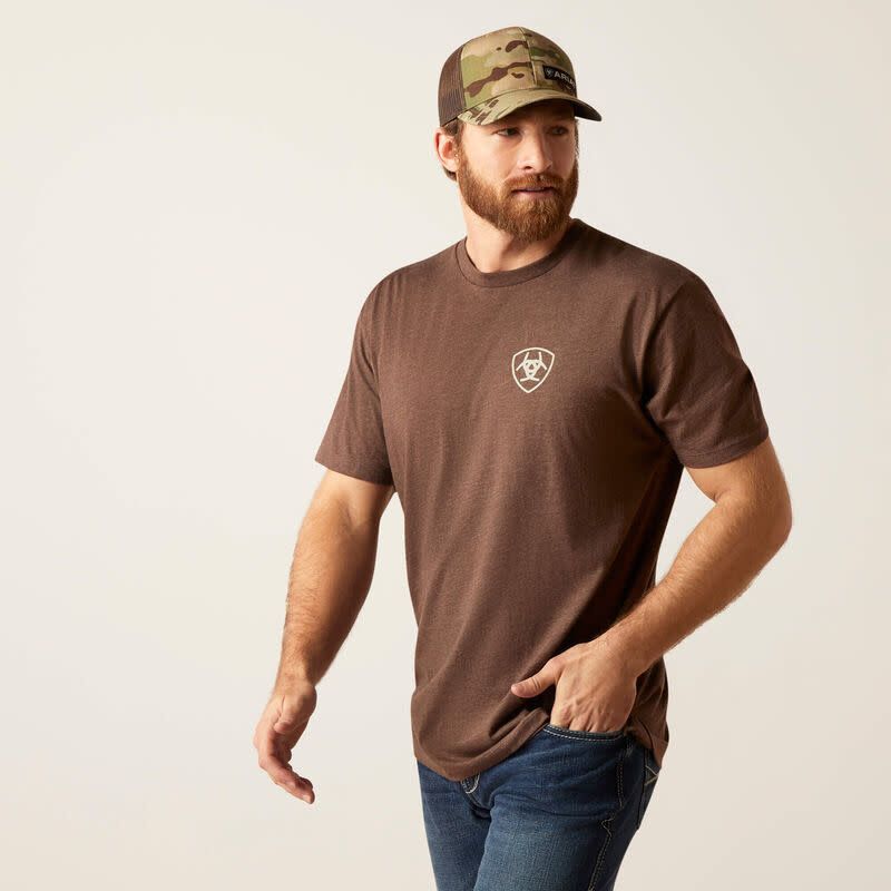  Ariat Tonal Flag T-Shirt