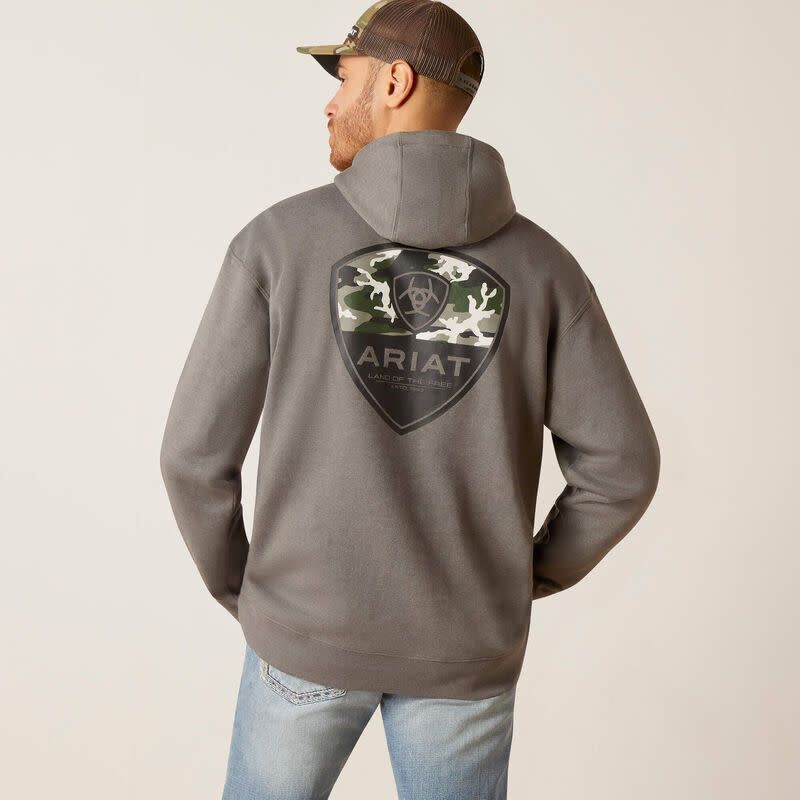 Mens Ariat Camo Corps Hoodie 