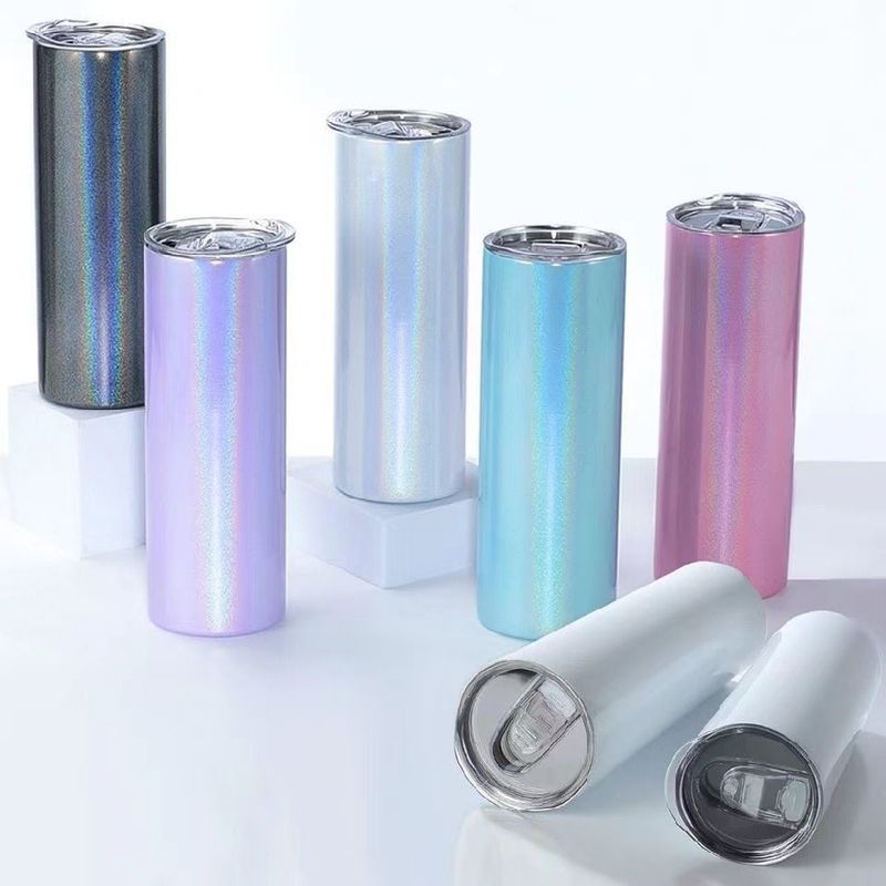 Stainless Steel Glitter Tumbler
