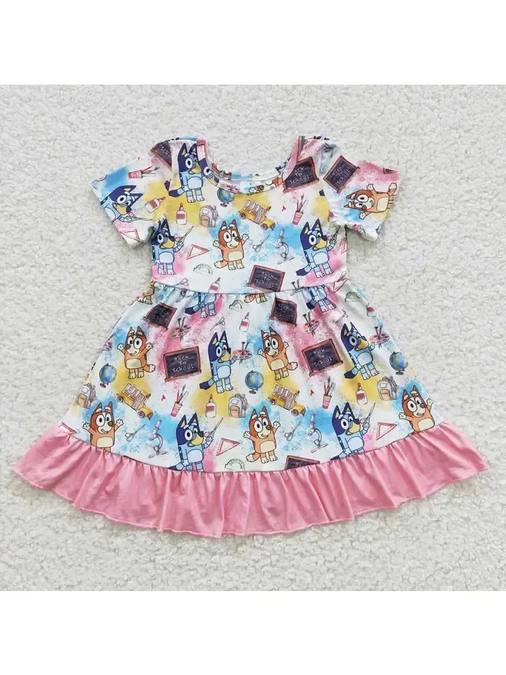 Bluey Back to School Dress