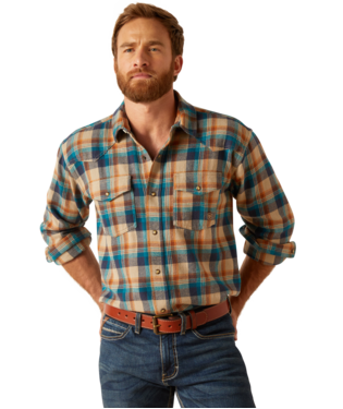 ARIAT MENS HENRIK RETRO SNAP LS