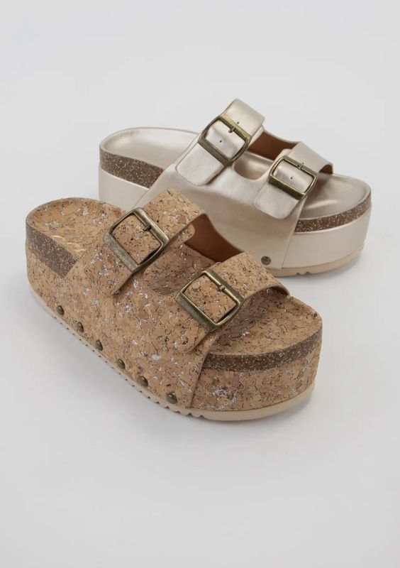 CCOCCI &quot;Maddie&quot; Chunky Platform Sandals