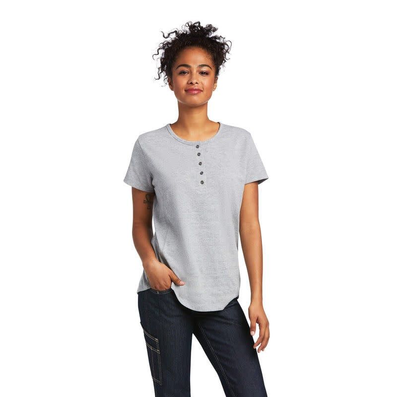 ARIAT WMS REBAR HENLEY SS T-SHIRT 