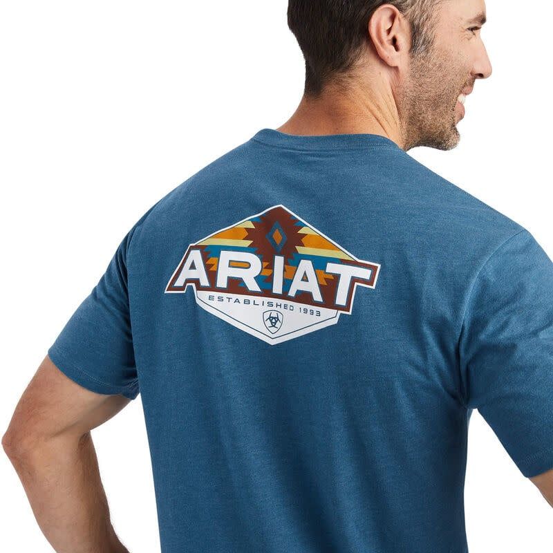 ARIAT MENS HEXAFILL SS T-SHIRT 