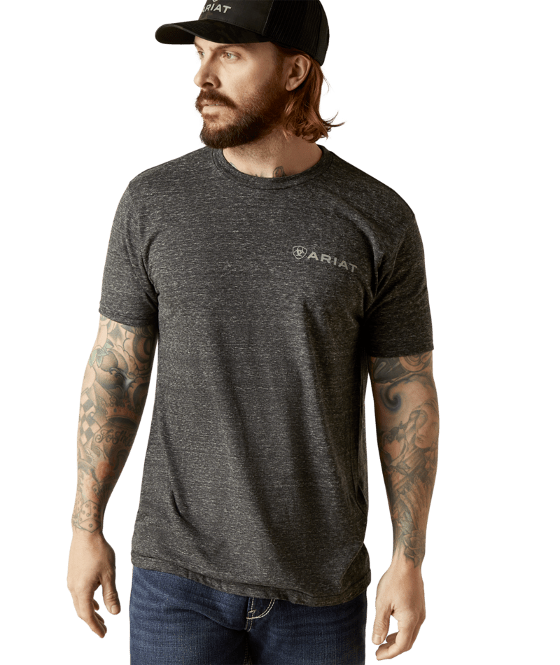 Mens Ariat Camo Ring T-Shirt