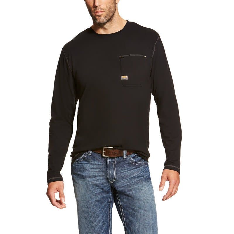 ARIAT MENS REBAR WORKMAN LS T-SHIRT 
