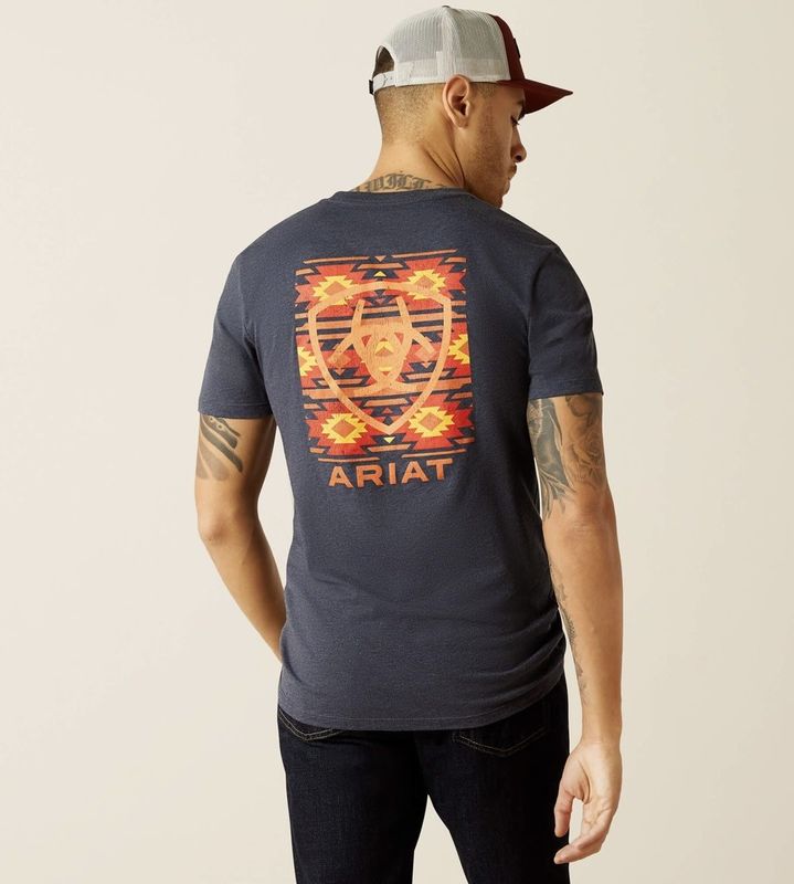 ARIAT MENS EAGLE ROCK SS T-SHIRT
