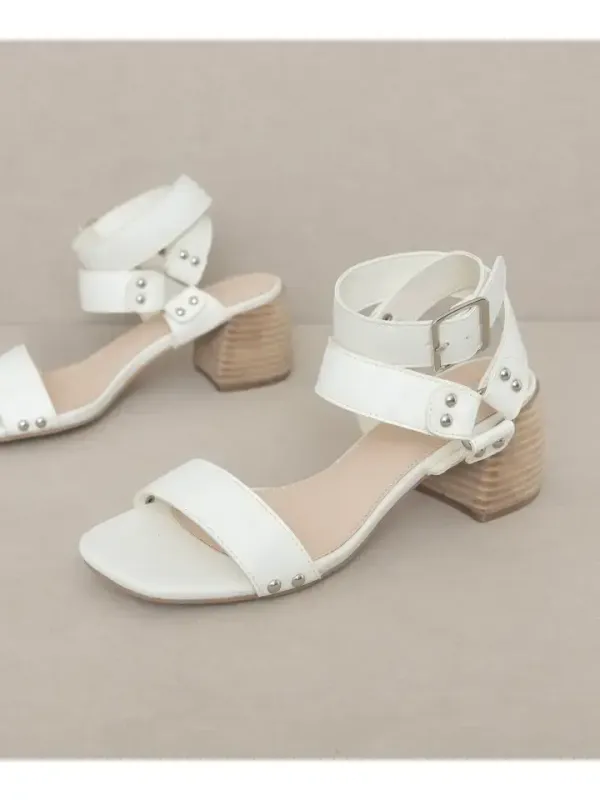 The Emilia Buckle Heel