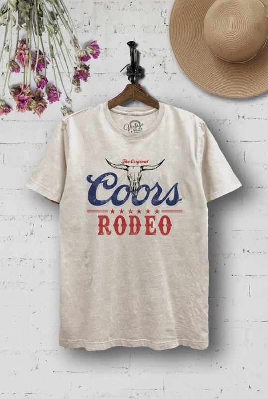 Coors Rodeo Graphic Mineral Wash T-Shirt