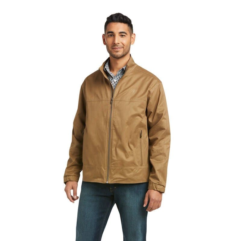 ARIAT MENS GRIZZLY CANVAS LIGHTWEIGHT JACKET 