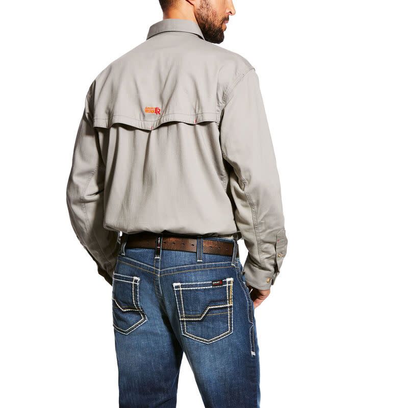 Ariat Men FR Solid Vent Work Shirt