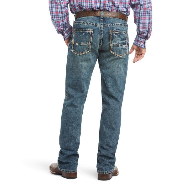 Ariat Mens M4 Low Rise Boundary Boot Cut Jean