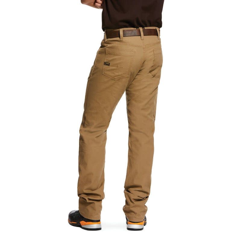 Ariat Mens Rebar M4 Low Rise DuraStretch Made Tough Stackable Straight Leg Pant