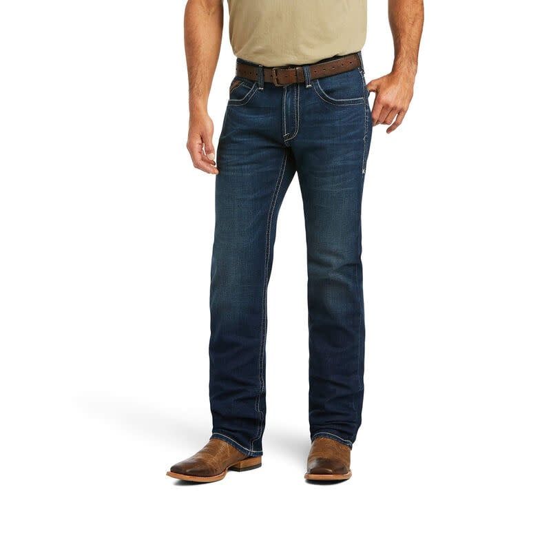 ARIAT MENS M5 STRT REMMING STKBL JEANS